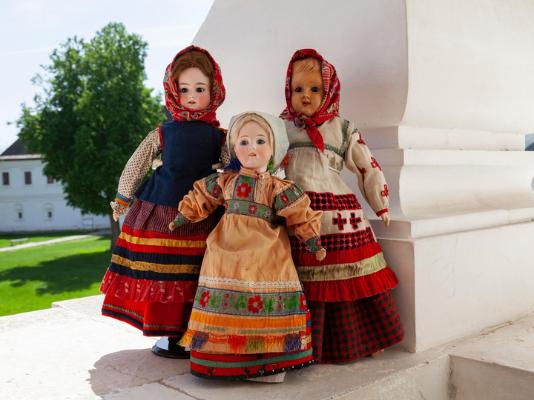 В Рязанском кремле можно будет увидеть куклы Кустарного музея