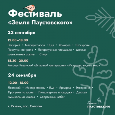 Фестиваль «Земля Паустовского»
