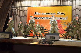 Ульяновские десантники приняли участие в посвящении юнармейцев из города Сасово