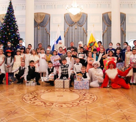 В Правительстве Рязанской области прошёл ежегодный новогодний праздник