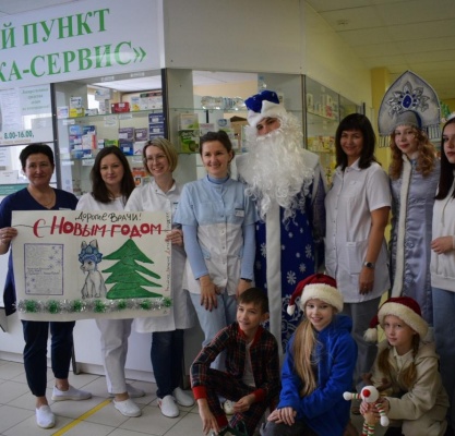Активисты «Движения первых» в Рязани присоединились к акции «Российский детский Дед Мороз»