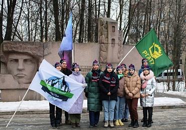 У памятника Полетаеву состоялся митинг-старт «Звёздного похода»