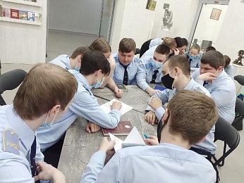 Студенты побывали «В гостях у героев русской классики»