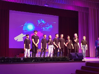В Михайлове состоялся конкурс-фестиваль школьных команд КВН